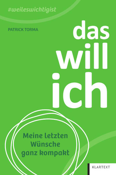 Produktbild: Das will ich | Patrick Torma