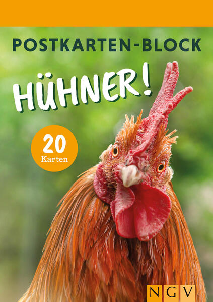 Produktbild: Postkartenblock Hühner