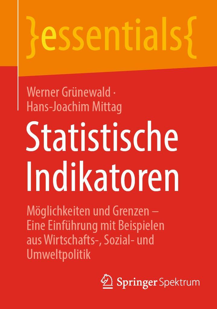 Produktbild: Statistische Indikatoren | Werner Grünewald, Hans-Joachim Mittag