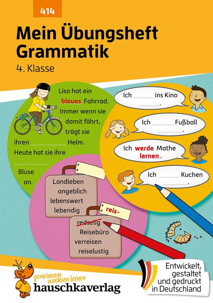 Produktbild: Mein Übungsheft Grammatik 4. Klasse | Ulrike Maier