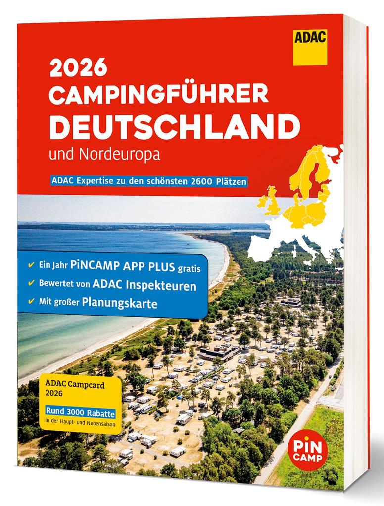 Produktbild: ADAC Campingführer Deutschland/Nordeuropa 2026