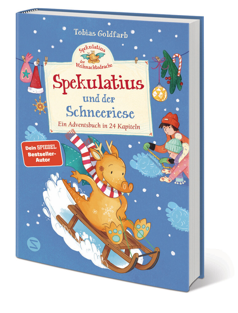 Weitere Ansicht: Spekulatius, der Weihnachtsdrache. Spekulatius und der Schneeriese | Tobias Goldfarb