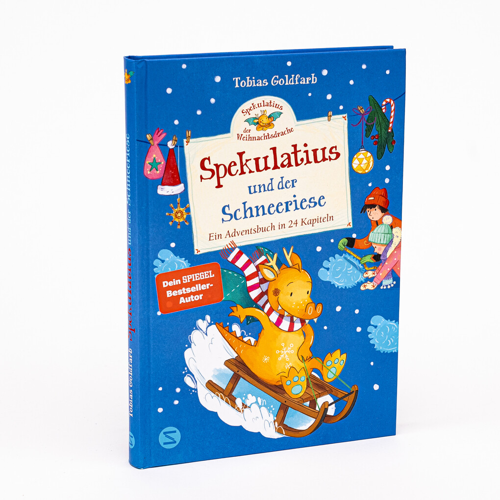 Weitere Ansicht: Spekulatius, der Weihnachtsdrache. Spekulatius und der Schneeriese | Tobias Goldfarb