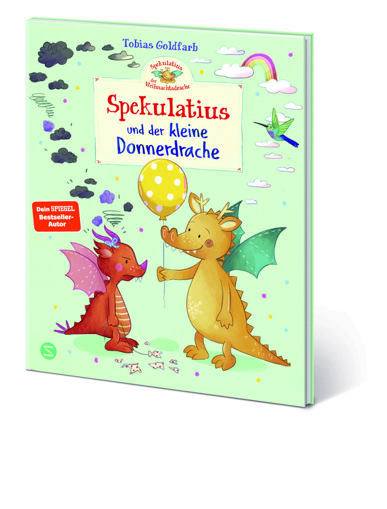 Weitere Ansicht: Spekulatius der Weihnachtsdrache. Spekulatius und der kleine Donnerdrache | Tobias Goldfarb