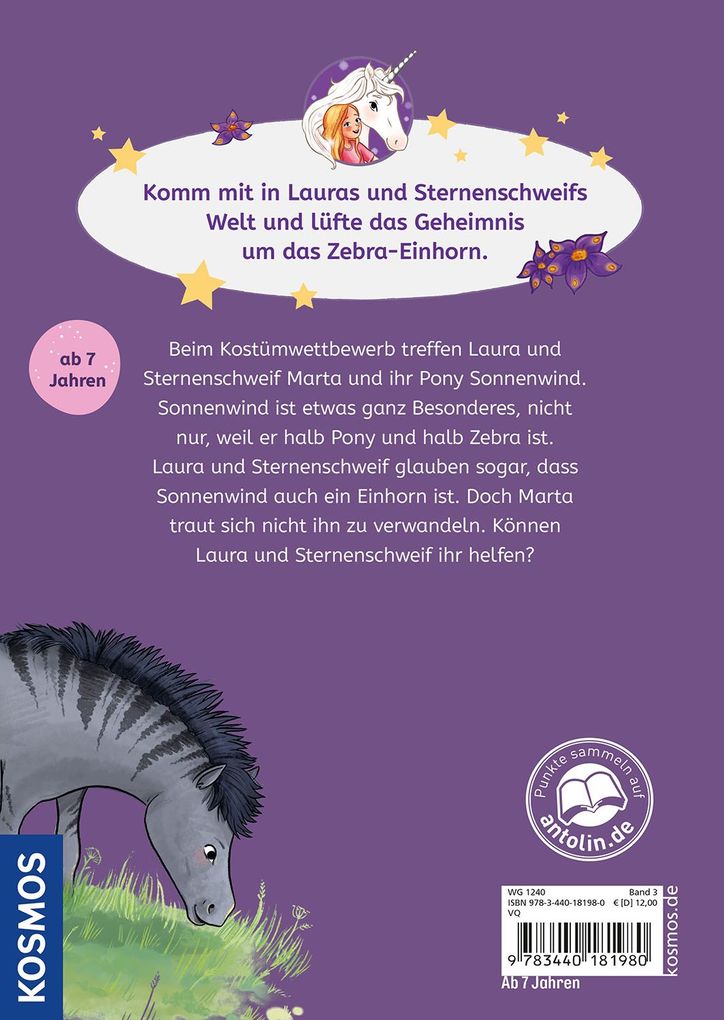 Weitere Ansicht: Sternenschweif, 3, Das Zauber-Zebra | Linda Chapman, Carola von Kessel