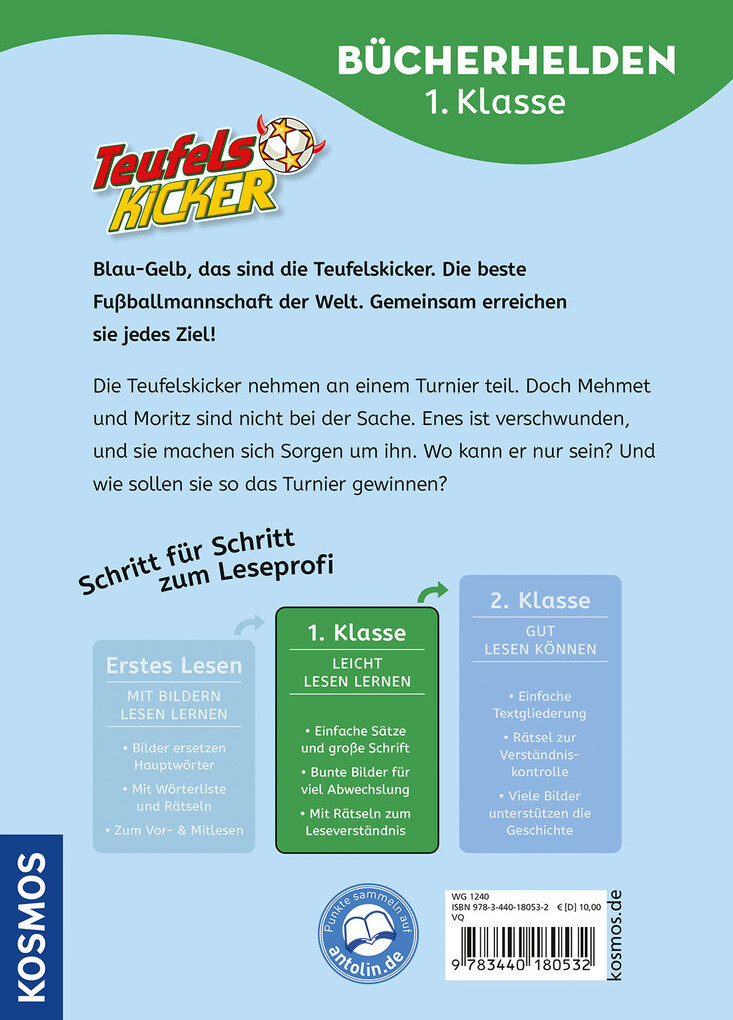 Weitere Ansicht: Teufelskicker, Bücherhelden 1. Klasse, Das Turnier | Frauke Nahrgang