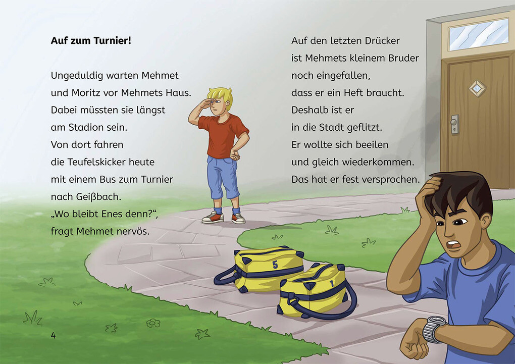 Weitere Ansicht: Teufelskicker, Bücherhelden 1. Klasse, Das Turnier | Frauke Nahrgang