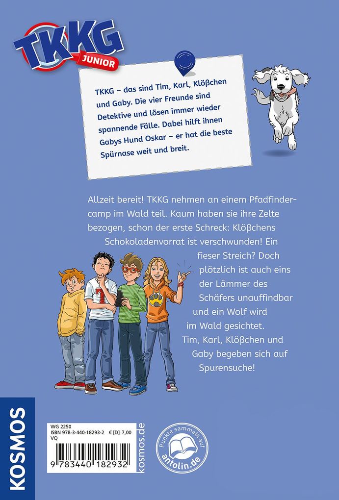 Weitere Ansicht: TKKG Junior, Wolfsnächte | Kirsten Vogel