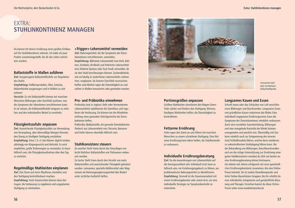 Weitere Ansicht: Mein Beckenboden, die Wechseljahre und ich | Nadja Dörner