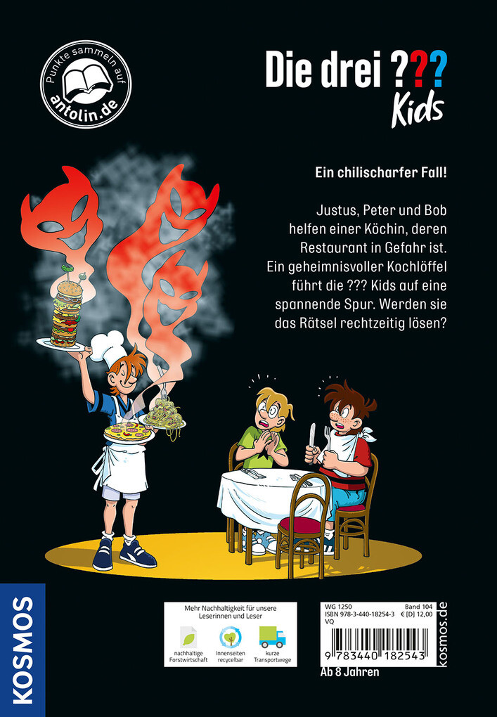 Weitere Ansicht: Die drei ??? Kids, 104, Teuflische Küche | Ulf Blanck