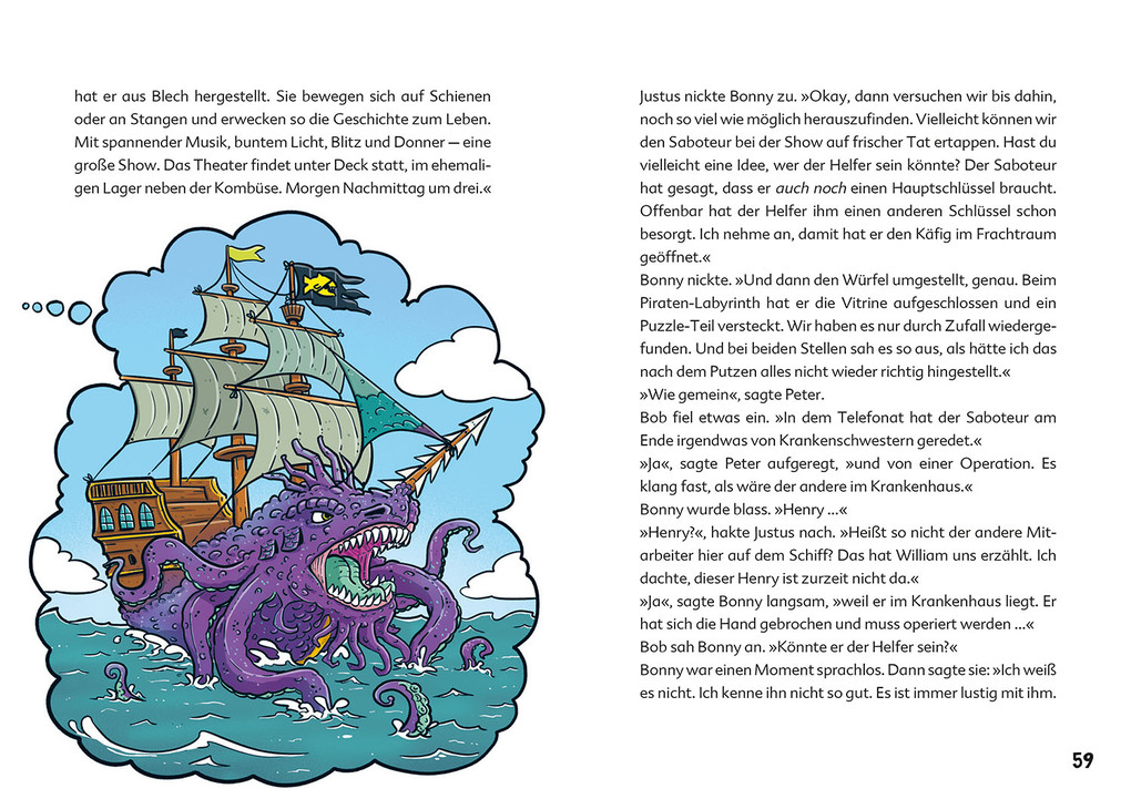 Weitere Ansicht: Die drei ??? Kids, Mission Piraten-Code | Nina Schiefelbein