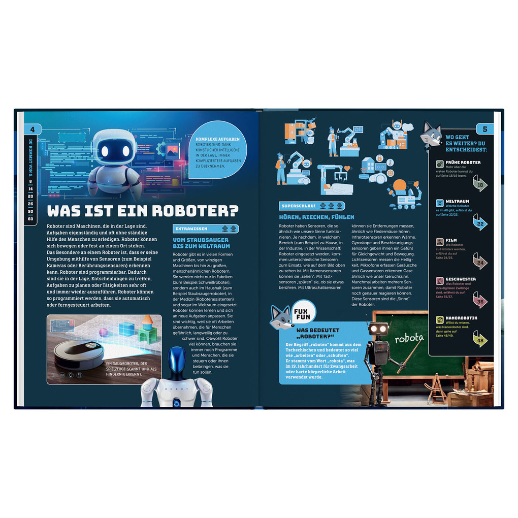 Weitere Ansicht: Kosmos SchlauFUX Roboter und KI | Thorsten Leimbach, Beate Jost