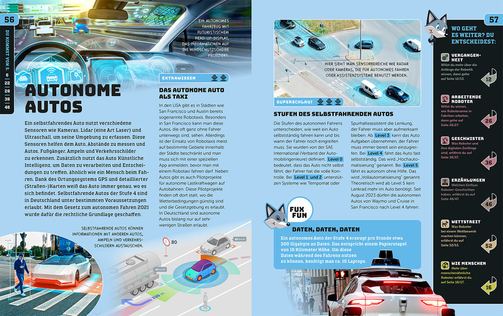 Weitere Ansicht: Kosmos SchlauFUX Roboter und KI | Thorsten Leimbach, Beate Jost