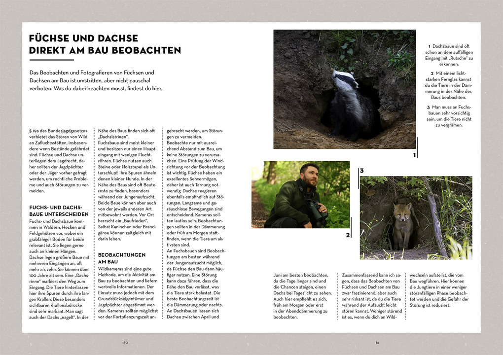 Weitere Ansicht: Tiere beobachten mit dem Wildtierguide | Patrick Hundorf (@patrickdogvillage)