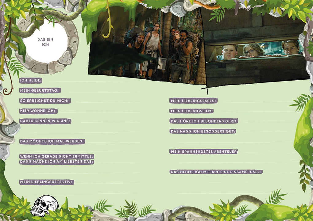 Weitere Ansicht: Die drei ??? Freundebuch | - -