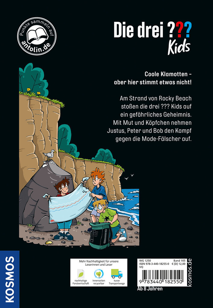 Weitere Ansicht: Die drei ??? Kids, 105, Fiese Fälscherbande | Helene Blanck