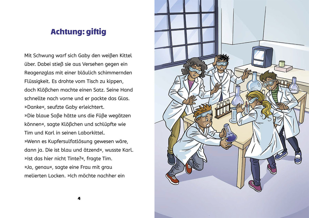 Weitere Ansicht: TKKG Junior, 3, Spürnasen im Labor | Kirsten Vogel