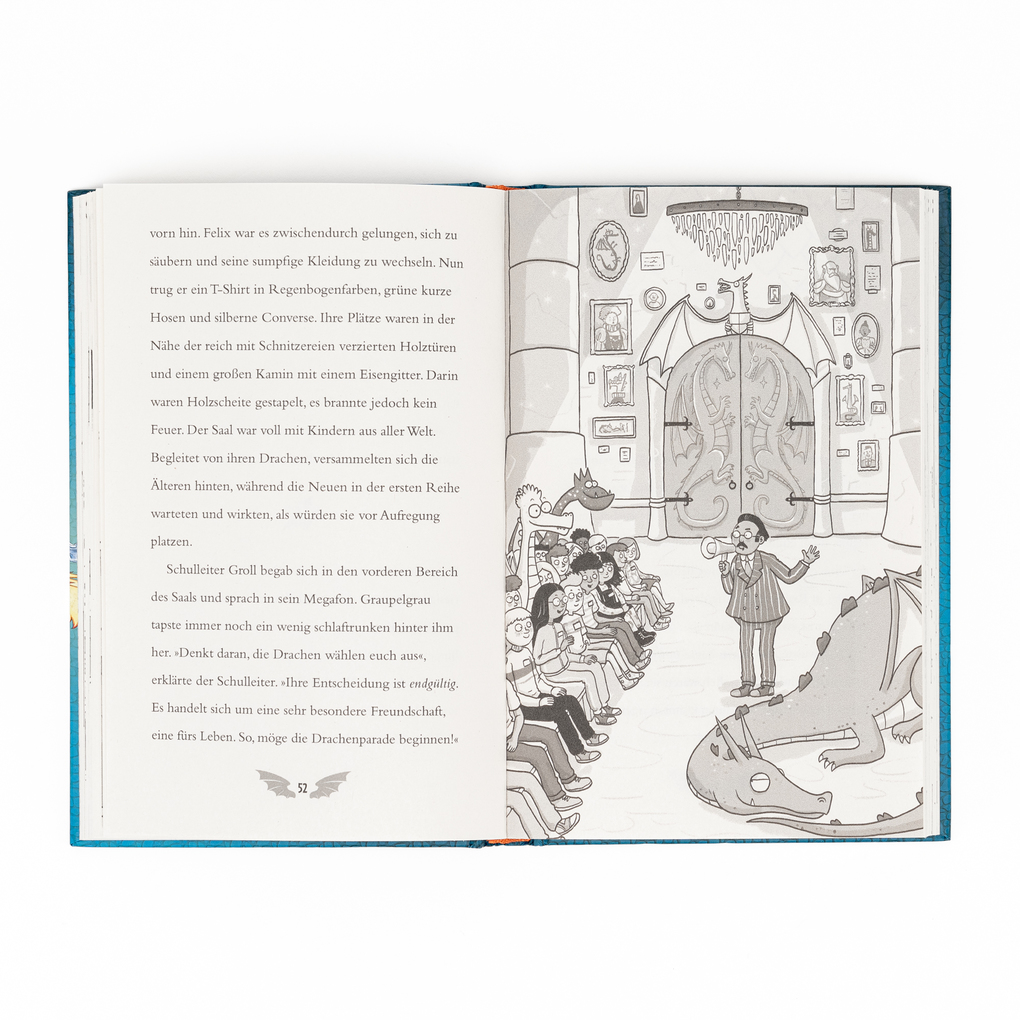 Weitere Ansicht: Internat Burg Drachenstein. Drachenreiten Lektion 1: Niemals runterfallen! | Pip Bird