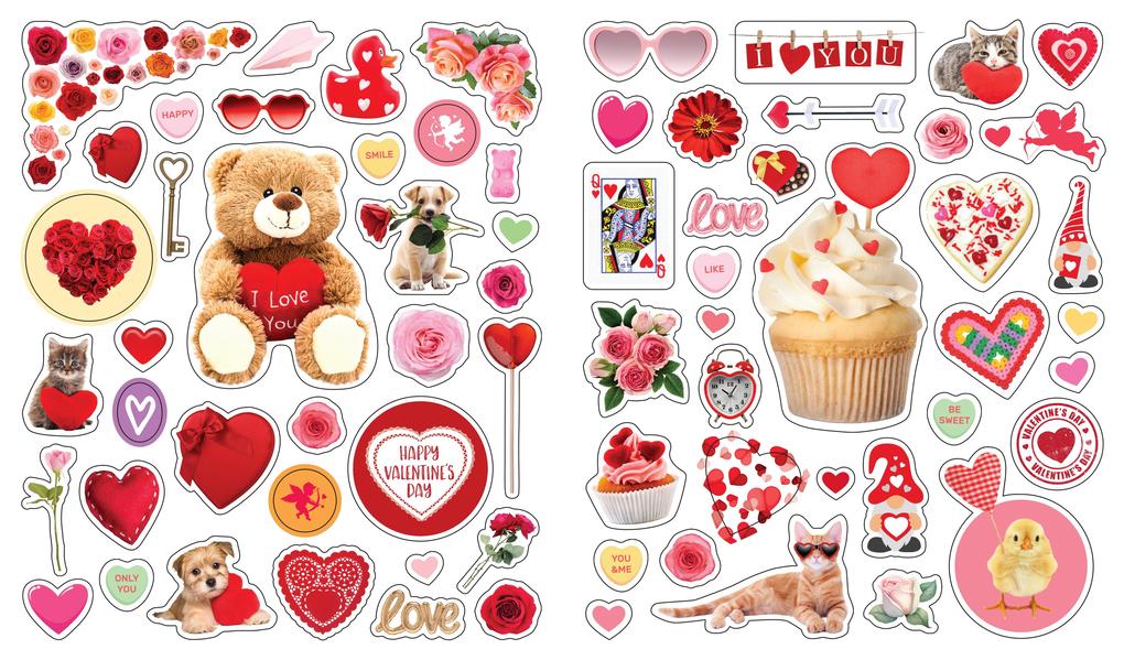 Weitere Ansicht: Eyelike Stickers: Valentines | Workman Publishing