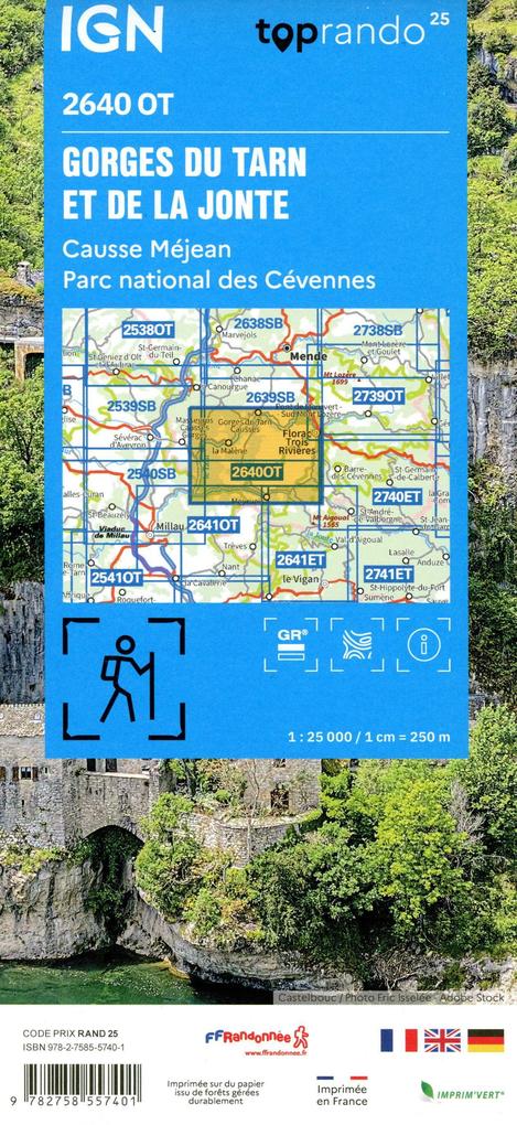 Weitere Ansicht: 2640OT Gorges du tarn et de la Jonte