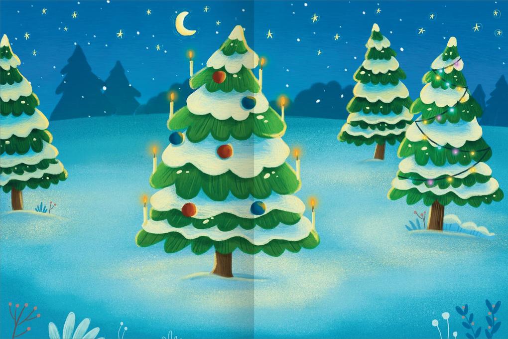 Weitere Ansicht: Erstes Stickern - Im Winter