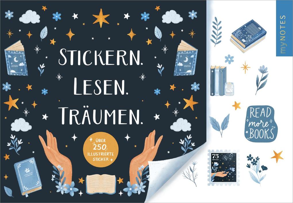 Weitere Ansicht: myNOTES Papeterie: Stickern. Lesen. Träumen.