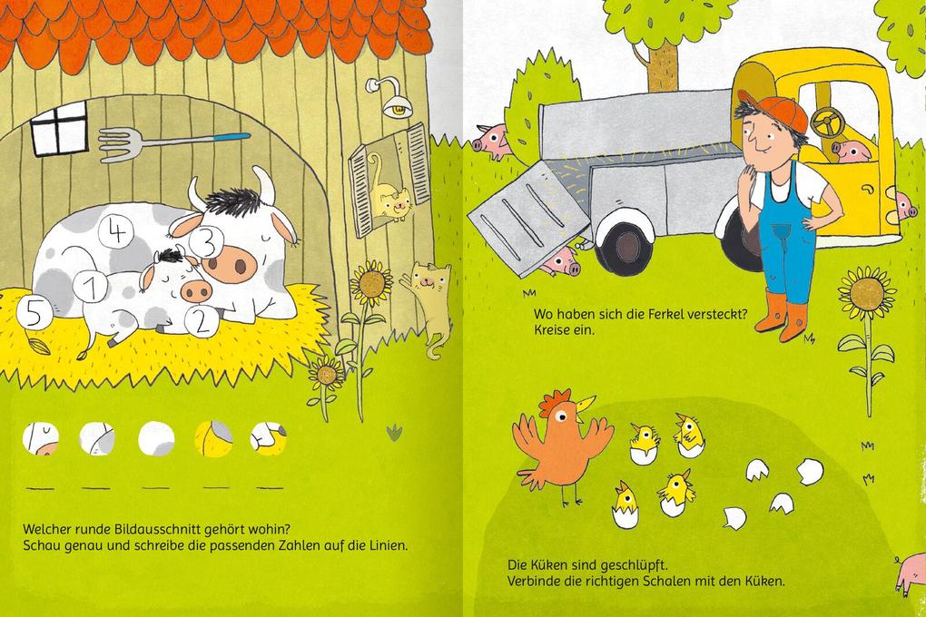 Weitere Ansicht: Lustige Tierkinder-Rätsel