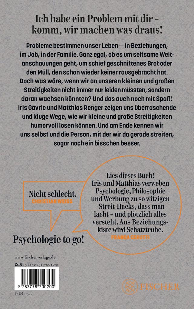 Weitere Ansicht: Du bist das Problem, das ich mir wünsche | Iris Gavric, Matthias Renger