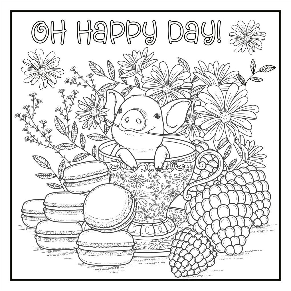 Weitere Ansicht: Ausmalen. Abschalten. Glücklich sein.