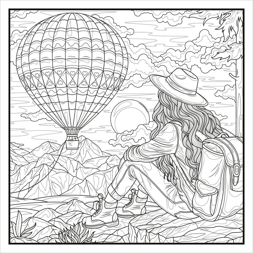 Weitere Ansicht: Ausmalen. Abschalten. Glücklich sein.