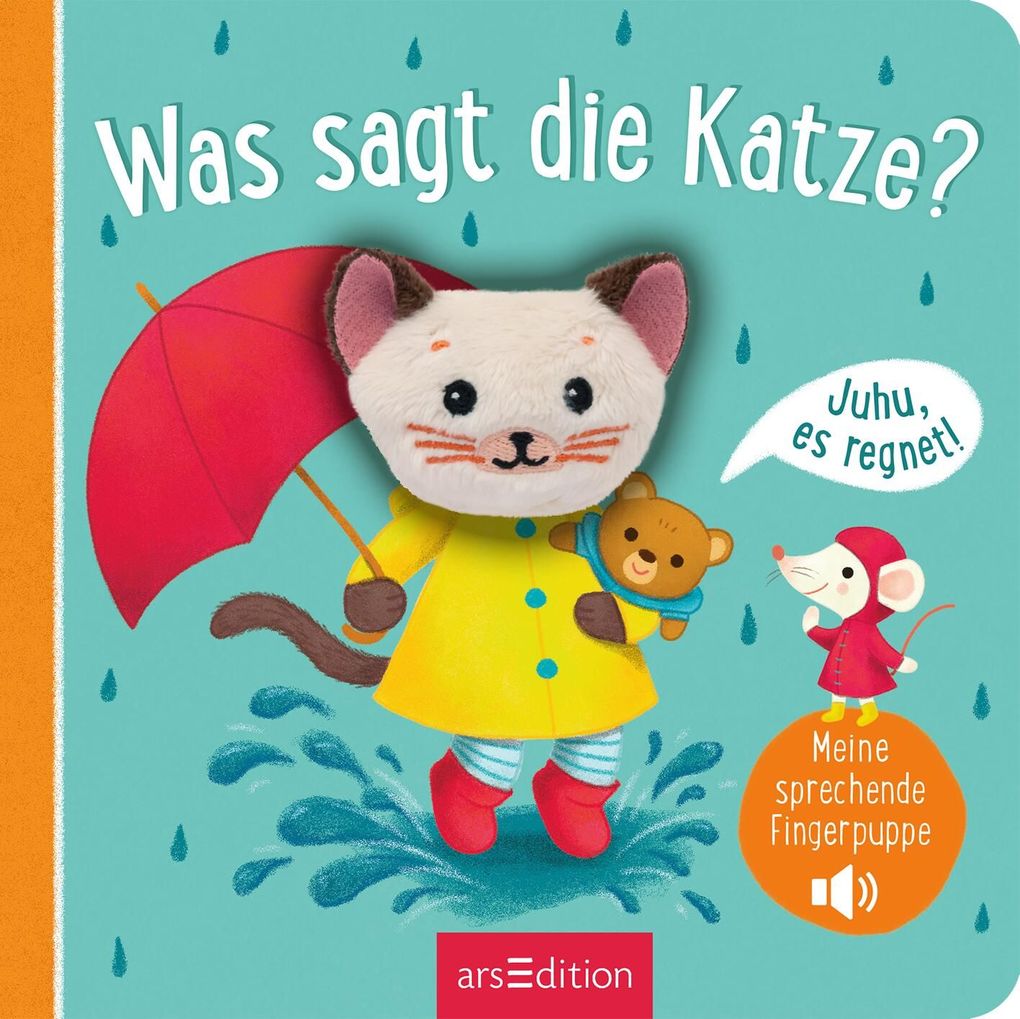 Weitere Ansicht: Meine sprechende Fingerpuppe: Was sagt die Katze?