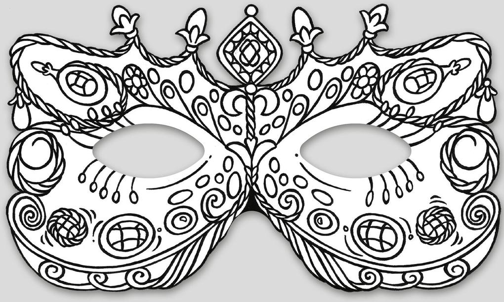 Weitere Ansicht: Feenmasken zum Ausmalen