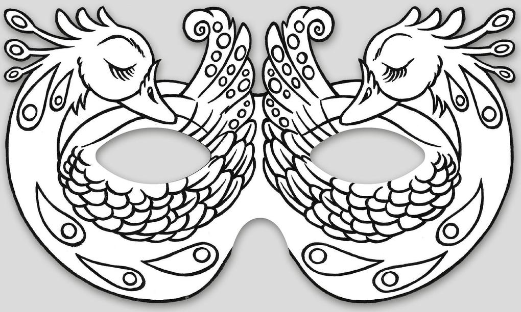 Weitere Ansicht: Feenmasken zum Ausmalen