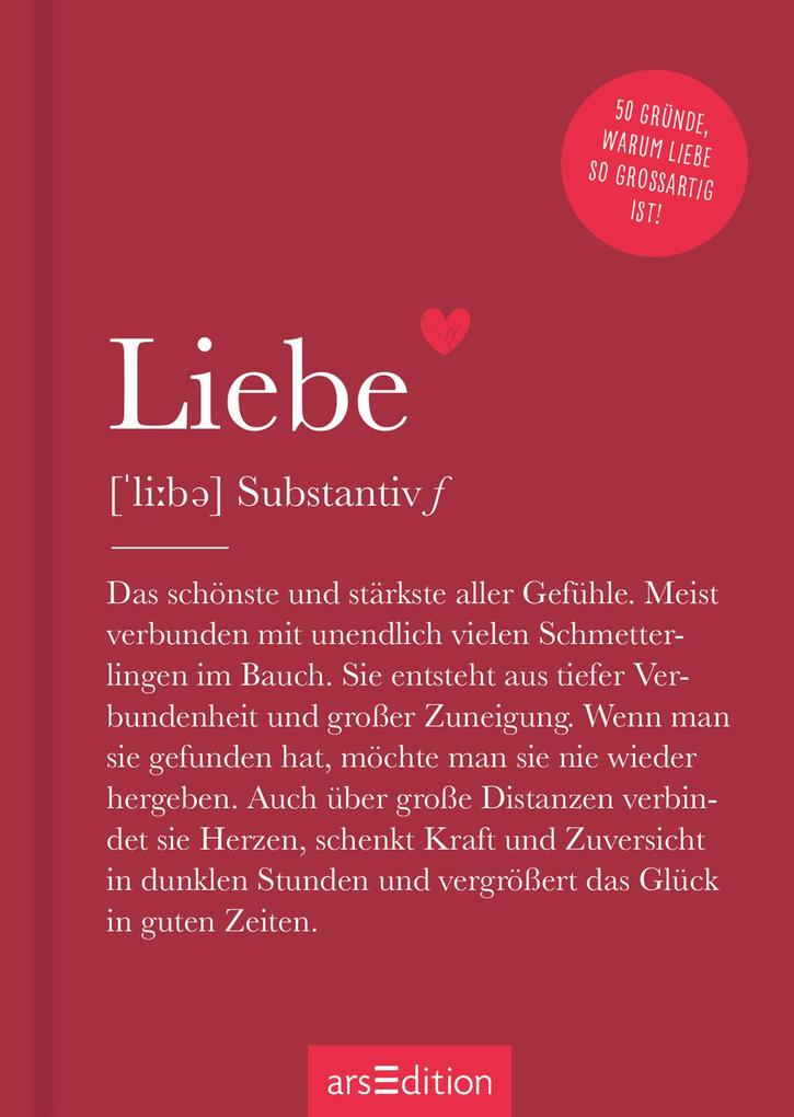 Weitere Ansicht: Liebe (Substantiv, f)