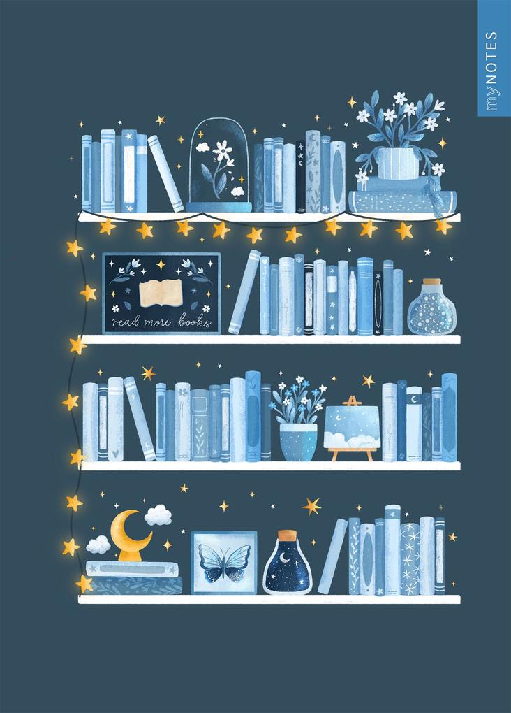 Weitere Ansicht: myNOTES Papeterie: Ringbuch Bücherregal