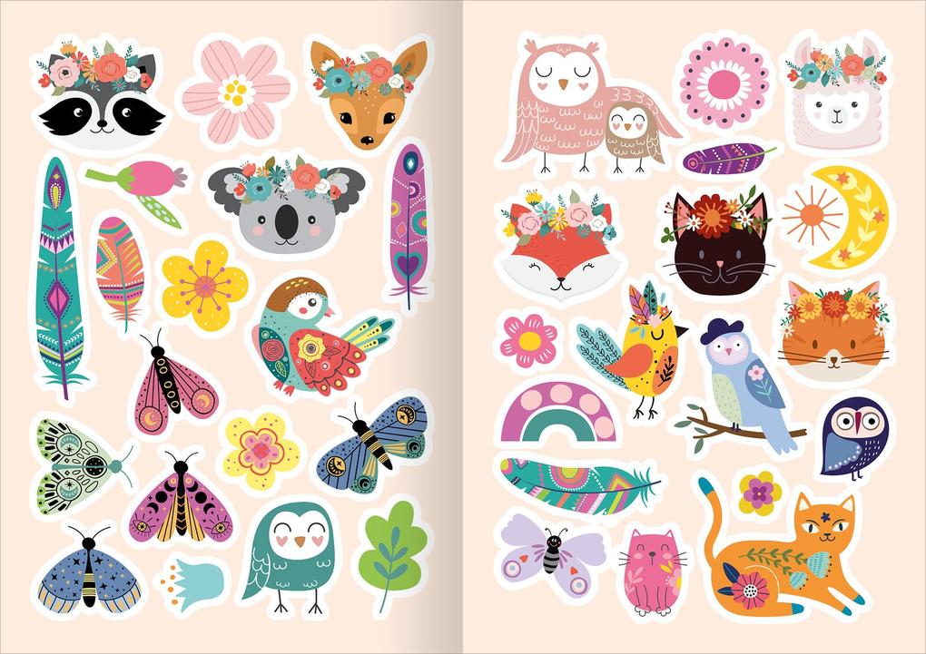 Weitere Ansicht: Diamant-Stickerspaß Tiere