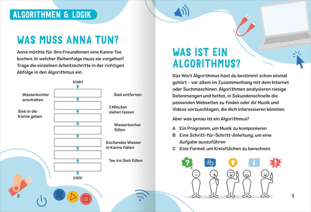Weitere Ansicht: Science & Kids - Informatik-Rätsel | Carmen Skupin