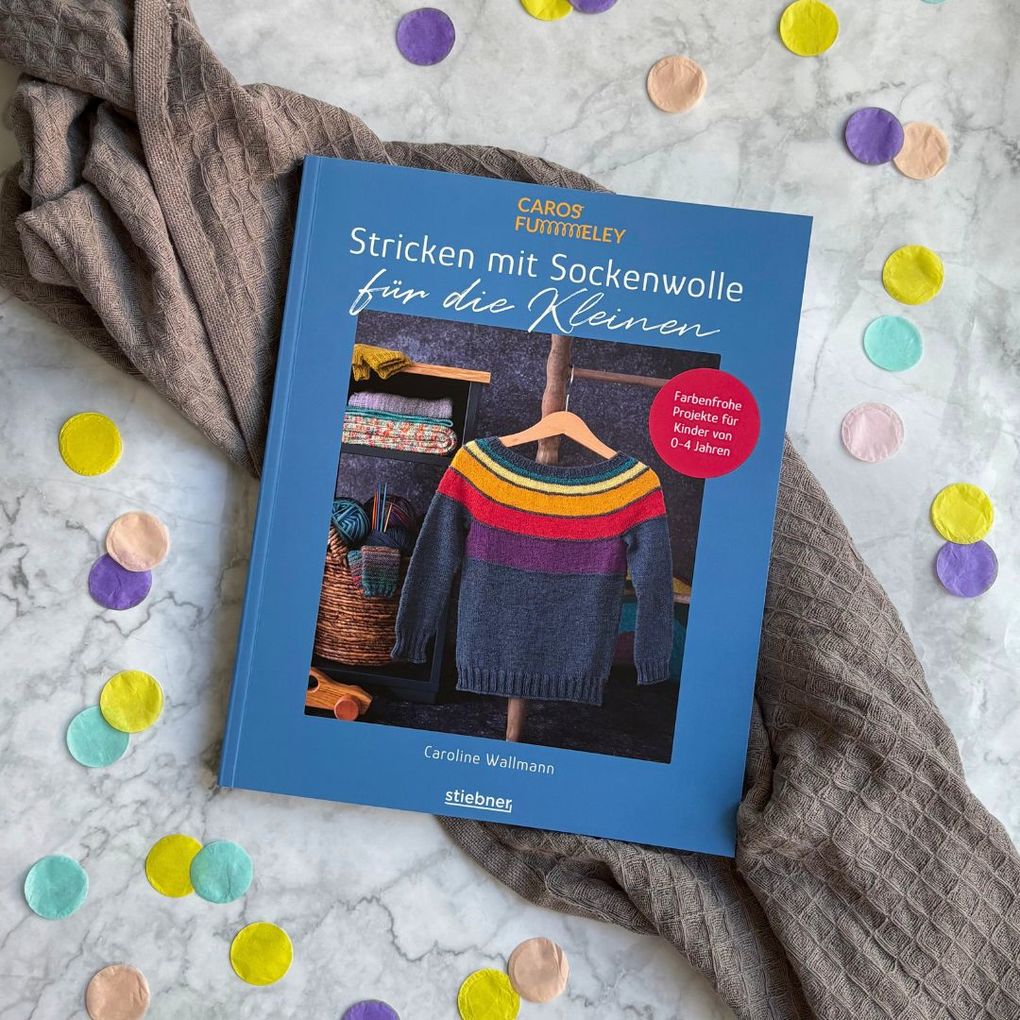 Weitere Ansicht: Stricken mit Sockenwolle für die Kleinen | Caroline Wallmann