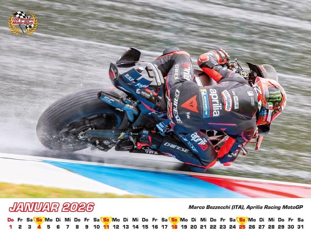 Weitere Ansicht: Motorrad Grand Prix Kalender 2026 | Frank Pommer