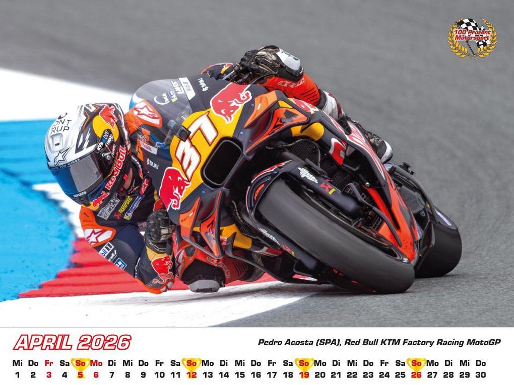 Weitere Ansicht: Motorrad Grand Prix Kalender 2026 | Frank Pommer