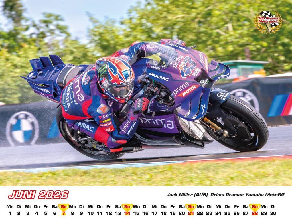 Weitere Ansicht: Motorrad Grand Prix Kalender 2026 | Frank Pommer