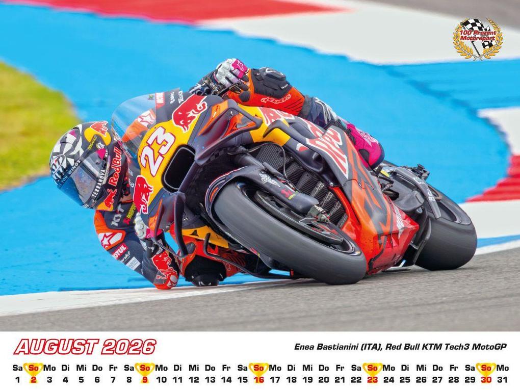 Weitere Ansicht: Motorrad Grand Prix Kalender 2026 | Frank Pommer