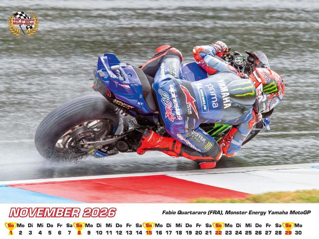 Weitere Ansicht: Motorrad Grand Prix Kalender 2026 | Frank Pommer