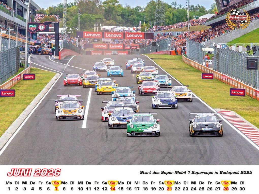 Weitere Ansicht: Porsche im Rennsport Kalender 2026 | Frank Pommer