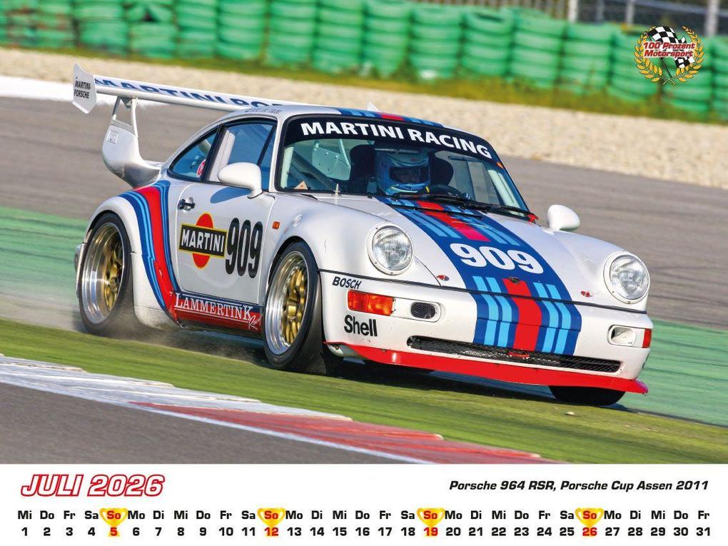 Weitere Ansicht: Porsche im Rennsport Kalender 2026 | Frank Pommer