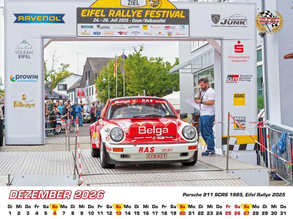Weitere Ansicht: Porsche im Rennsport Kalender 2026 | Frank Pommer