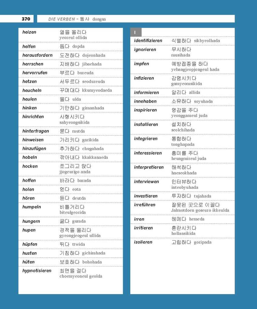 Weitere Ansicht: PONS Bildwörterbuch Koreanisch