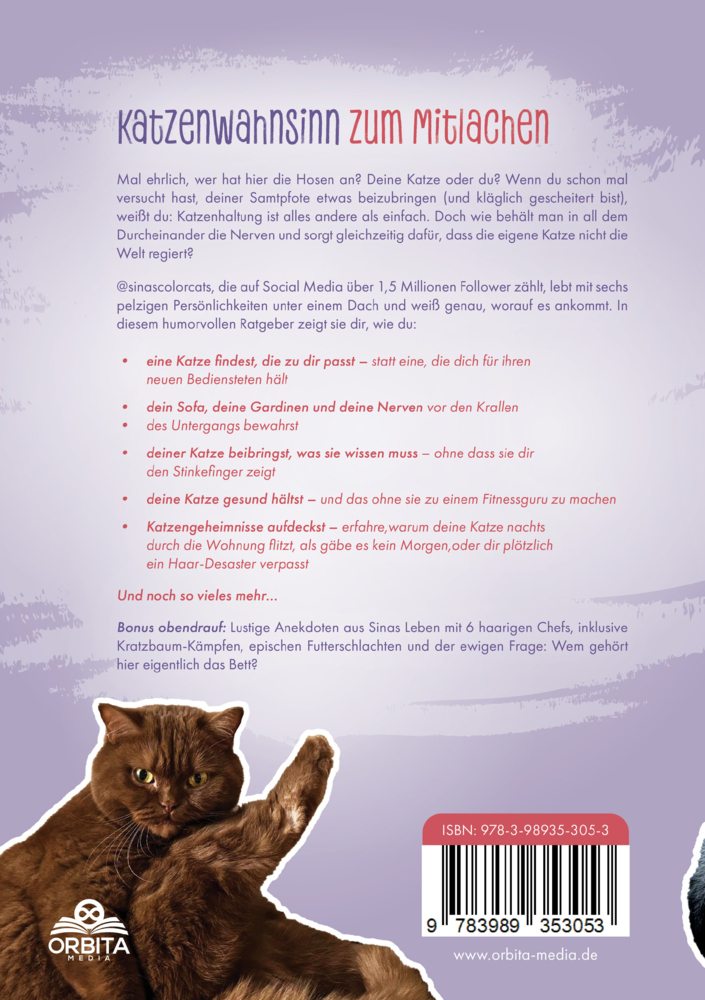 Weitere Ansicht: Katzen-Wahnsinn zum Mitlachen | Sina Pollok