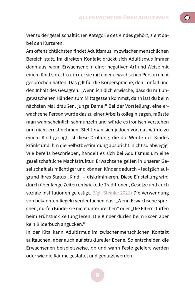 Weitere Ansicht: Adultismus in der Kita | Silke Hubrig