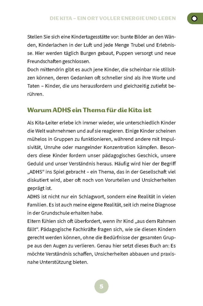 Weitere Ansicht: AD(H)S in der Kita | Philip Höhn